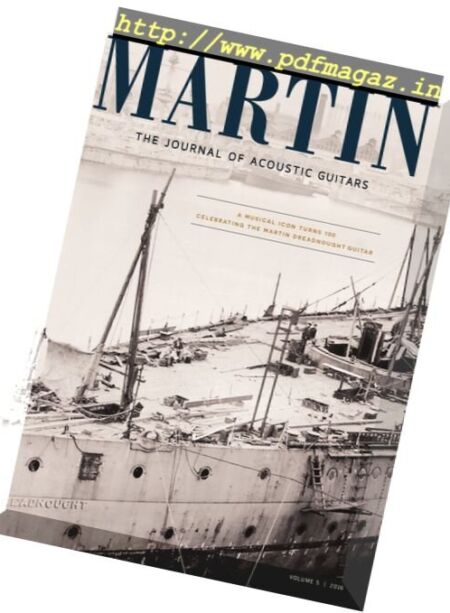 Martin The Journal of Acoustic Guitars – Volume 5, 2016 Cover