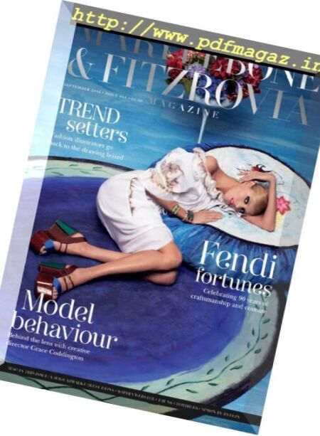 Marylebone & Fitzrovia – September 2016 Cover