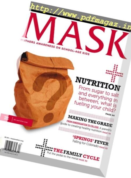 MASK The Magazine – Fall 2016 Cover