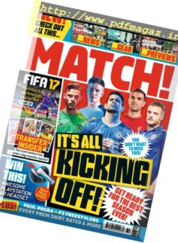 Match! – 9 August 2016