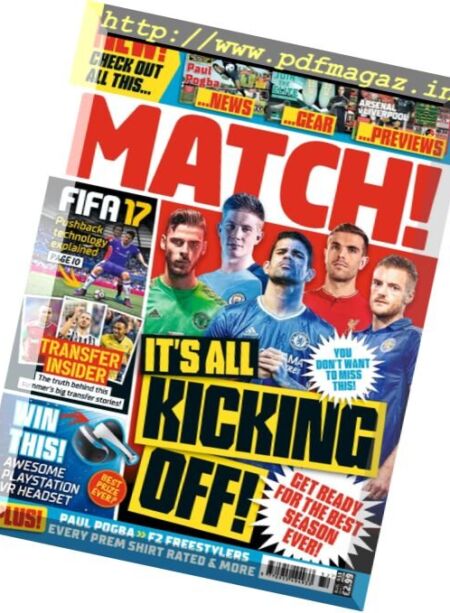 Match! – 9 August 2016 Cover