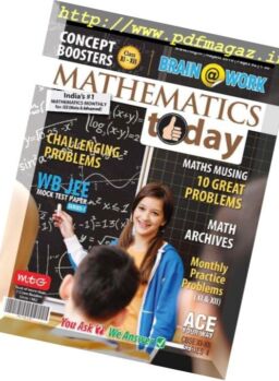 Mathematics Today – August 2016