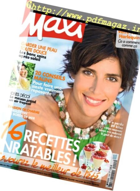Maxi – 15 au 21 Aout 2016 Cover