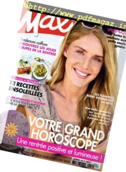 Maxi – 22 au 28 Aout 2016