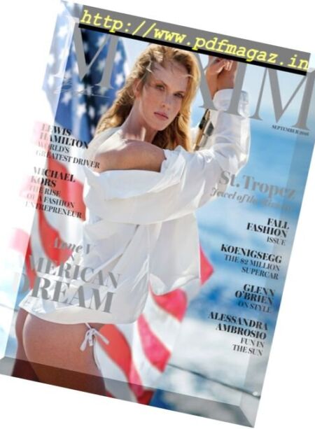 Maxim USA – September 2016 Cover