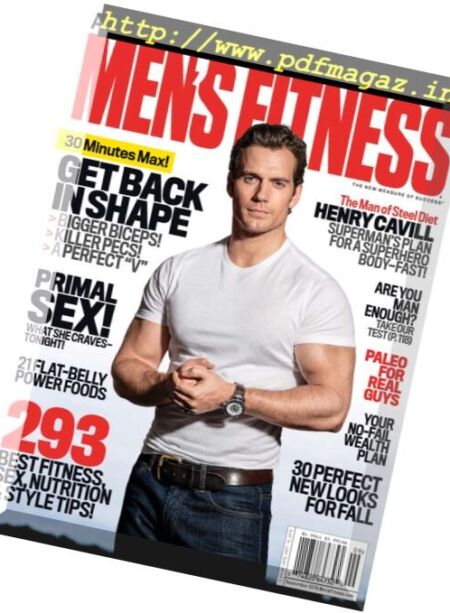Men’s Fitness USA – September 2016 Cover