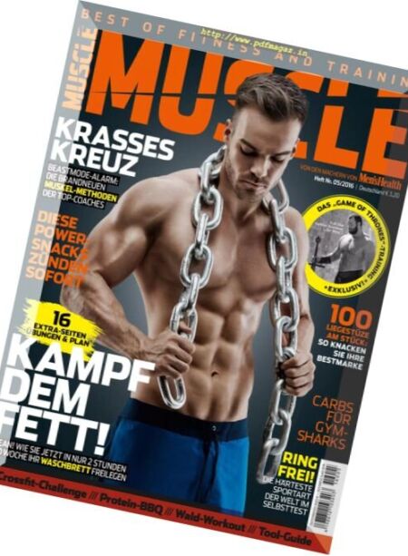 Men’s Health Muscle – Nr.5, 2016 Cover