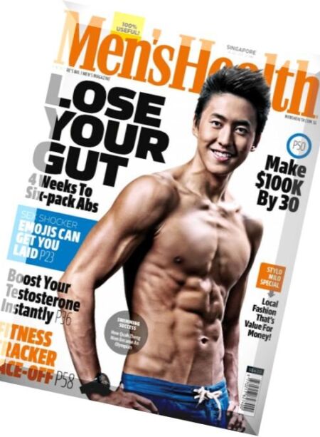 Men’s Health Singapore – August 2016 Cover