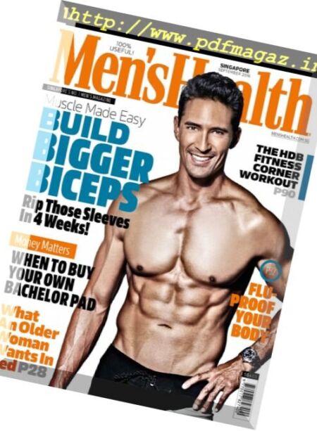 Men’s Health Singapore – September 2016 Cover