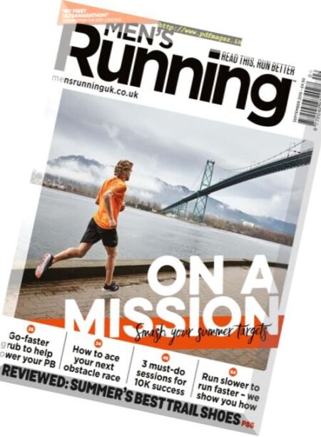 Men’s Running – September 2016 Cover