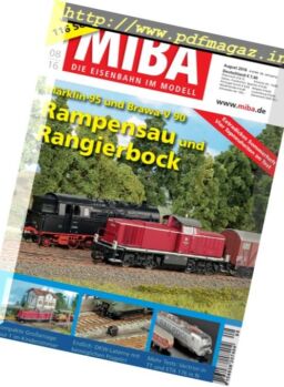 MIBA – August 2016