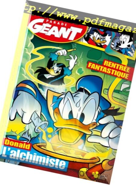 Mickey Parade Geant – Septembre 2016 Cover
