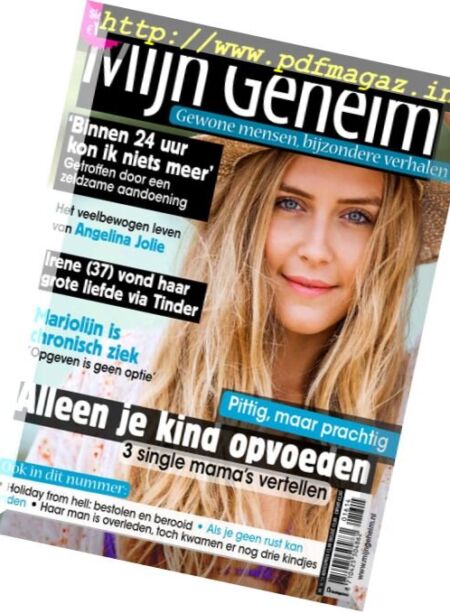 Mijn Geheim – Nr.16, 2016 Cover