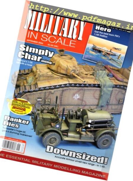 Military in Scale – September 2006 Cover