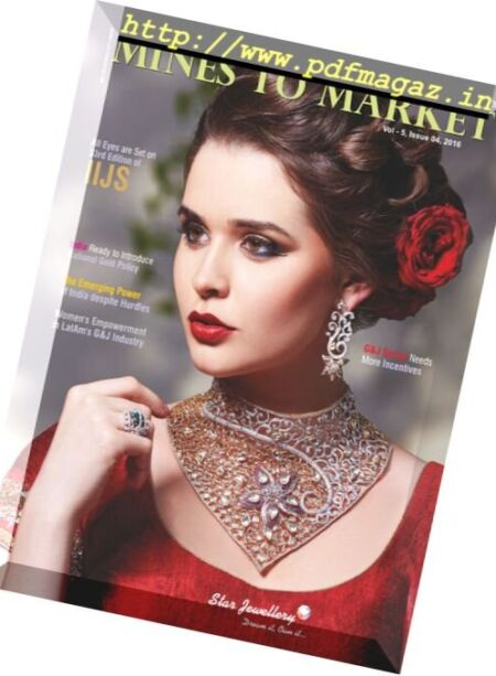 Mines to Market Magazine – July-August 2016 Cover