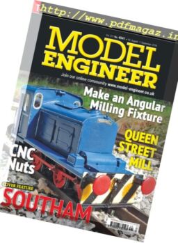 Model Engineer – 19 August 2016