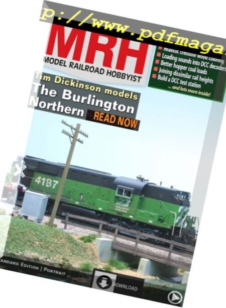Model Railroad Hobbyist – August 2016 Cover