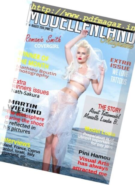 Modellenland Magazine – Part II, August 2016 Cover