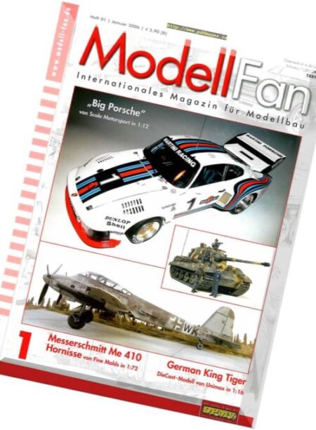 ModellFan – Januar 2006 Cover