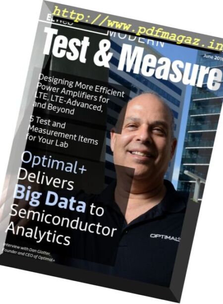 Modern Test & Measure – June 2016 Cover
