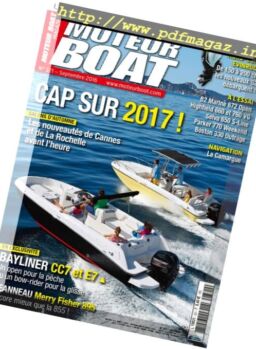 Moteur Boat Magazine – Septembre 2016