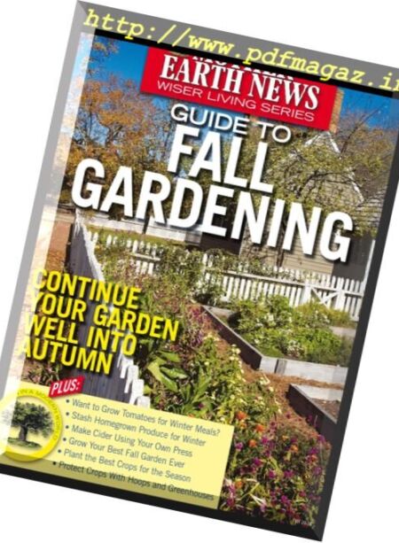 Mother Earth – News Wiser Living – Fall 2016 Cover