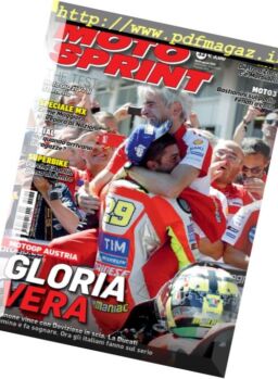 Moto Sprint – 16-22 Agosto 2016