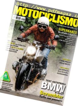 Motociclismo Italia – Agosto 2016