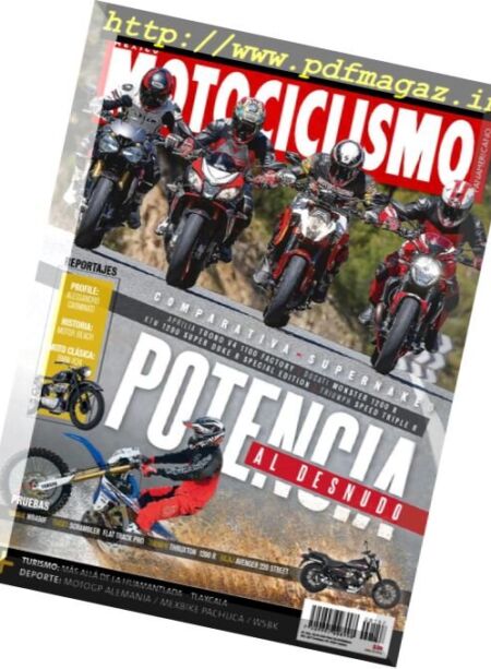 Motociclismo Panamericano – Agosto 2016 Cover