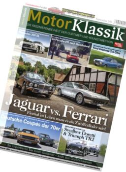 Motor Klassik – September 2016