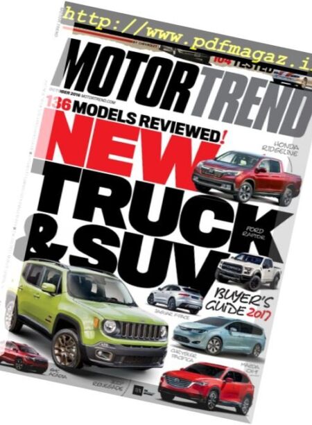 Motor Trend – October 2016 Cover