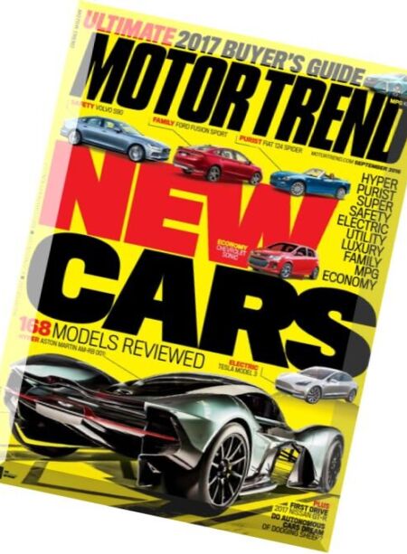 Motor Trend – September 2016 Cover