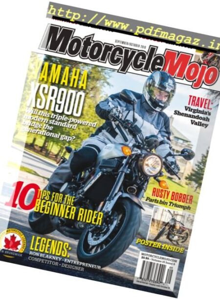 Motorcycle Mojo – September-October 2016 Cover