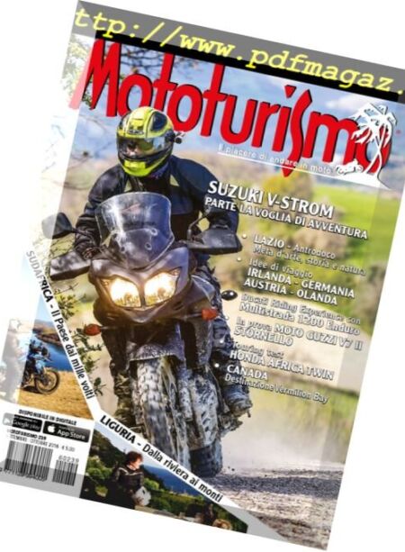 Mototurismo – Settembre-Ottobre 2016 Cover