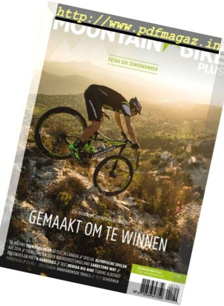 Mountain Bike Plus – Juli-Augustus 2016 Cover