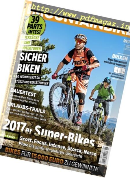 MountainBIKE – Nr.9, 2016 Cover