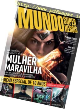 Mundo dos Super-Herois – Agosto 2016