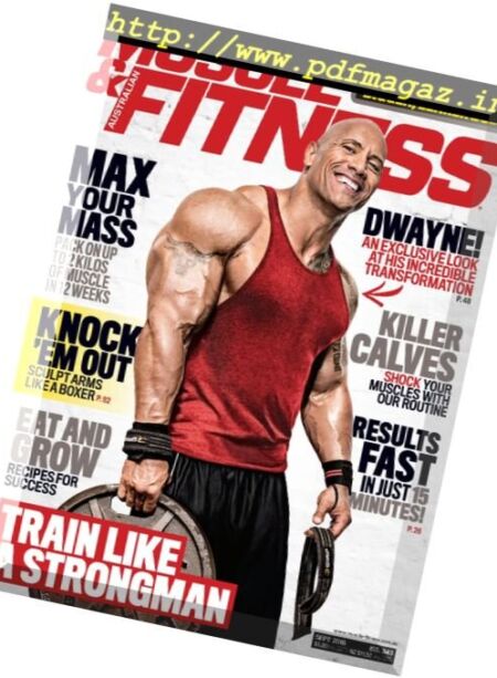 Muscle & Fitness Australia – September 2016 Cover