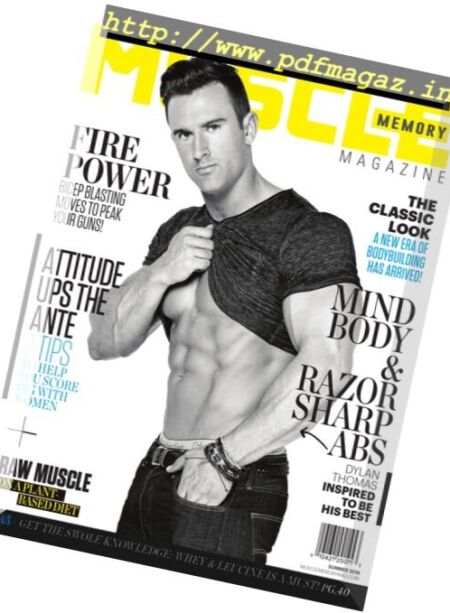 Muscle Memory – Summer 2016 Cover