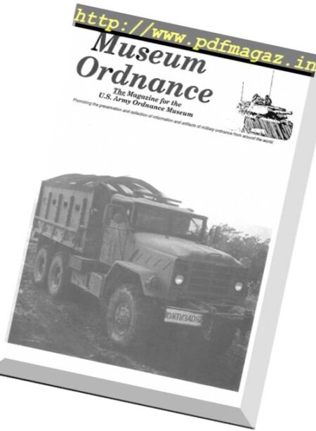 Museum Ordnance – January 1996 Cover