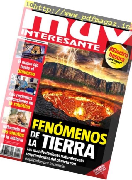 Muy Interesante Chile – Agosto 2016 Cover
