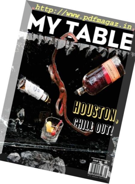 My Table – August-September 2016 Cover