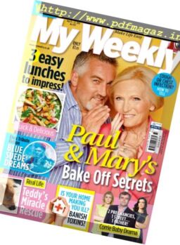 My Weekly – 20 August 2016