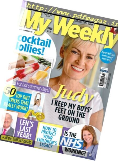 My Weekly – 9 August 2016 Cover