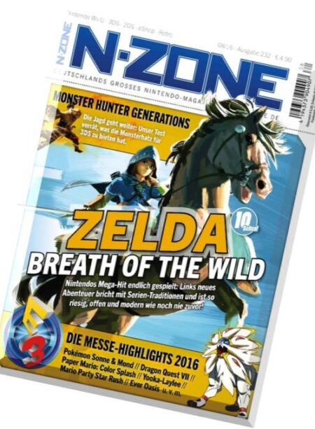 N-Zone – August 2016 Cover