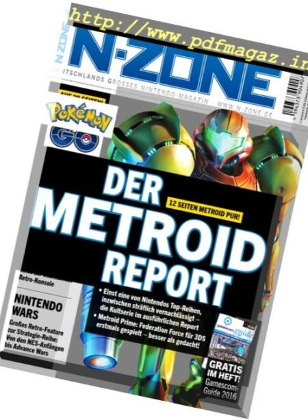 N-Zone – September 2016 Cover