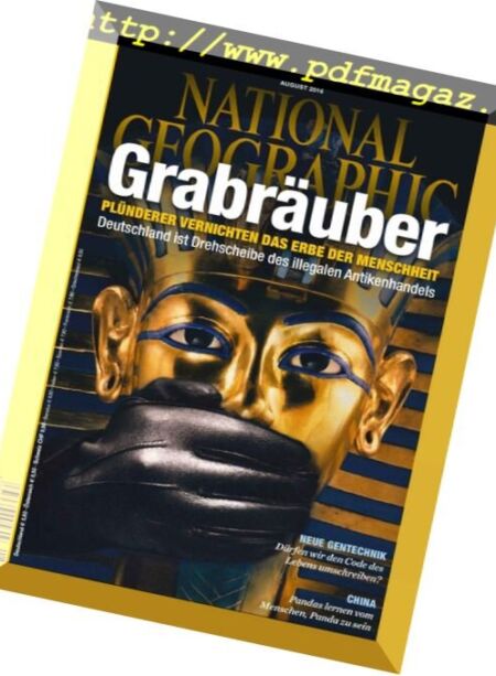 National Geographic Germany – August 2016 Cover