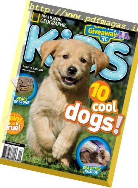 National Geographic Kids USA – September 2016 Cover