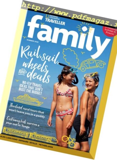National Geographic Traveller UK – Family Summer 2016 Cover