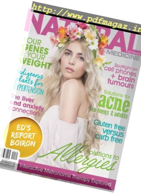 Natural Medicine – September 2016 Cover